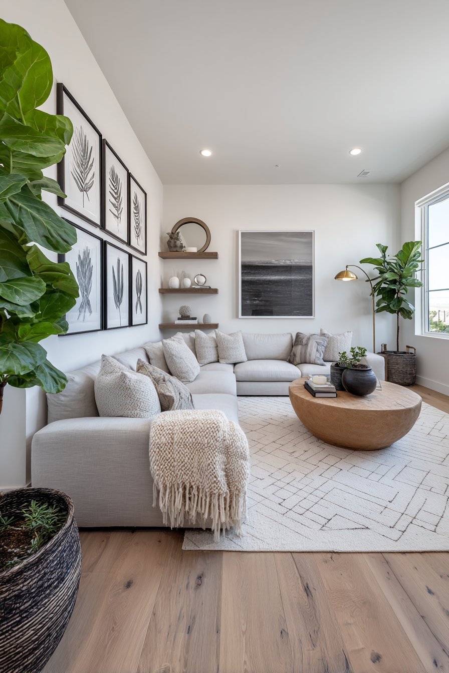 Blank wall decor ideas