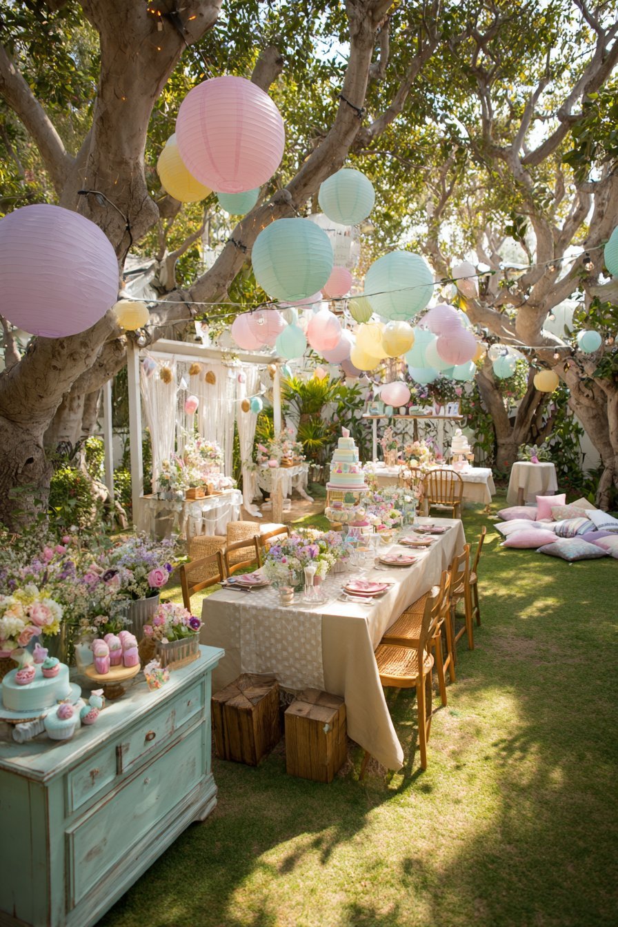 Backyard birthday parties