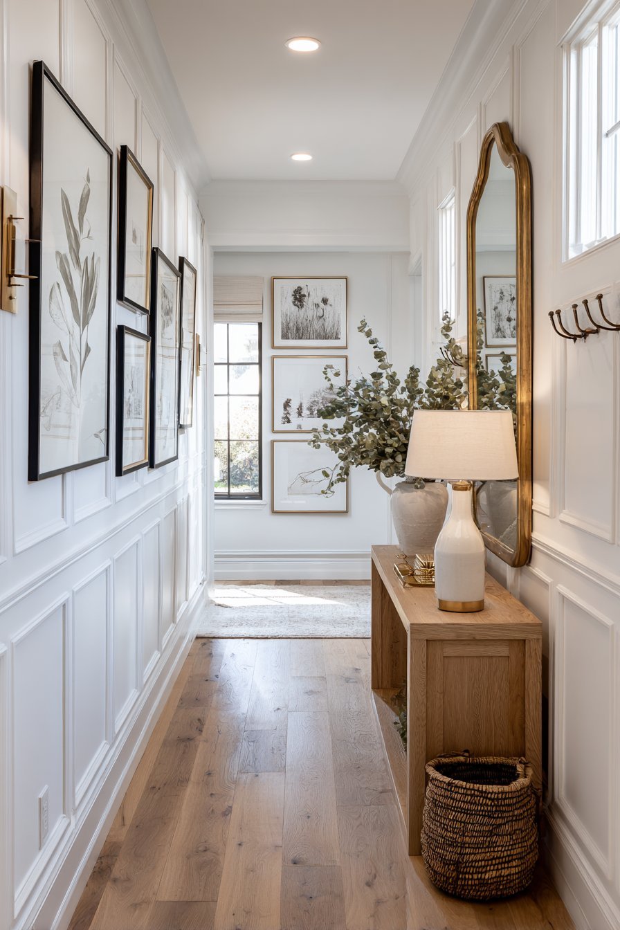Hallway wall decor ideas