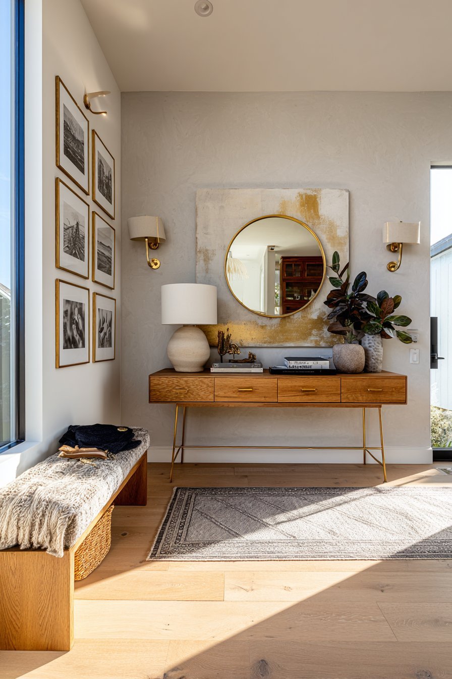 Entry wall decor ideas