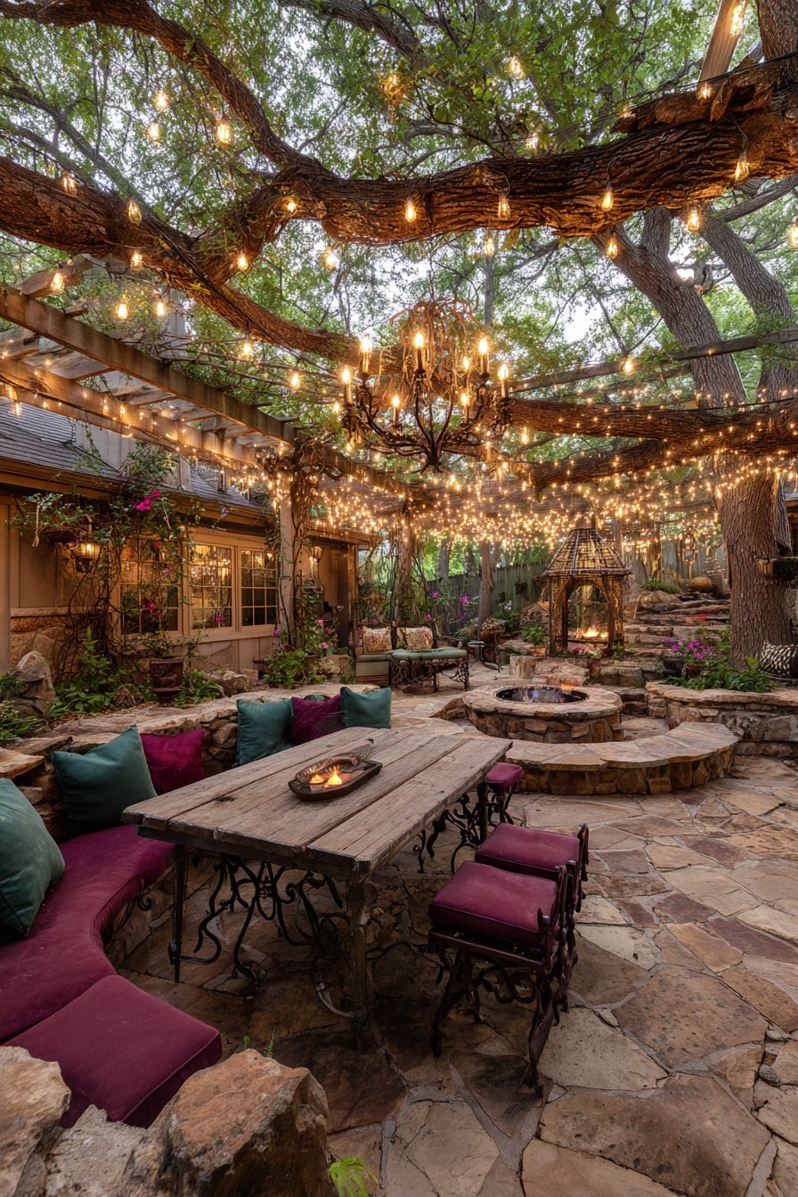 Magical backyard