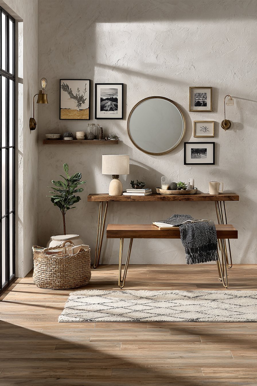 Entry wall decor ideas