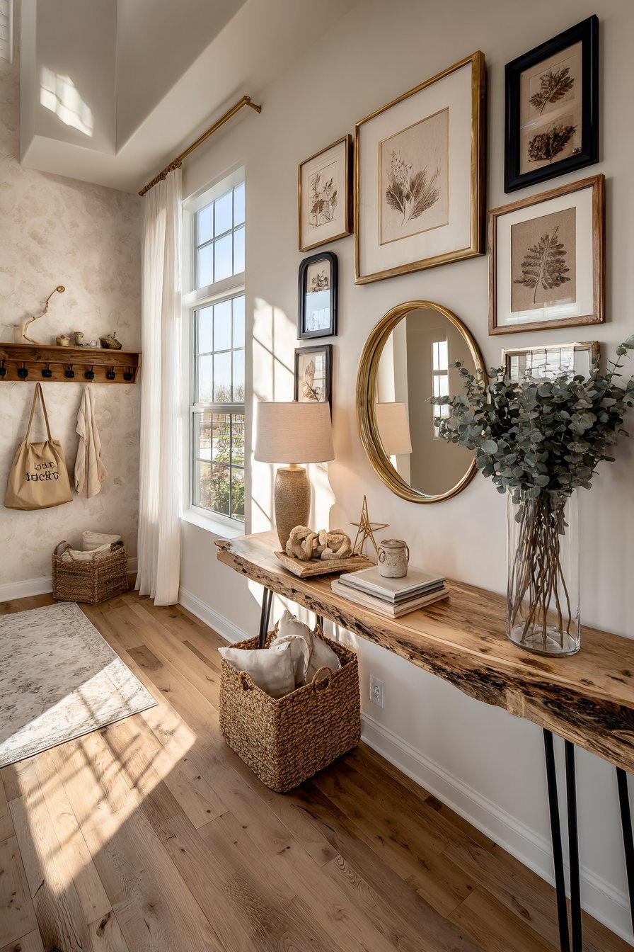 Hall wall decor ideas