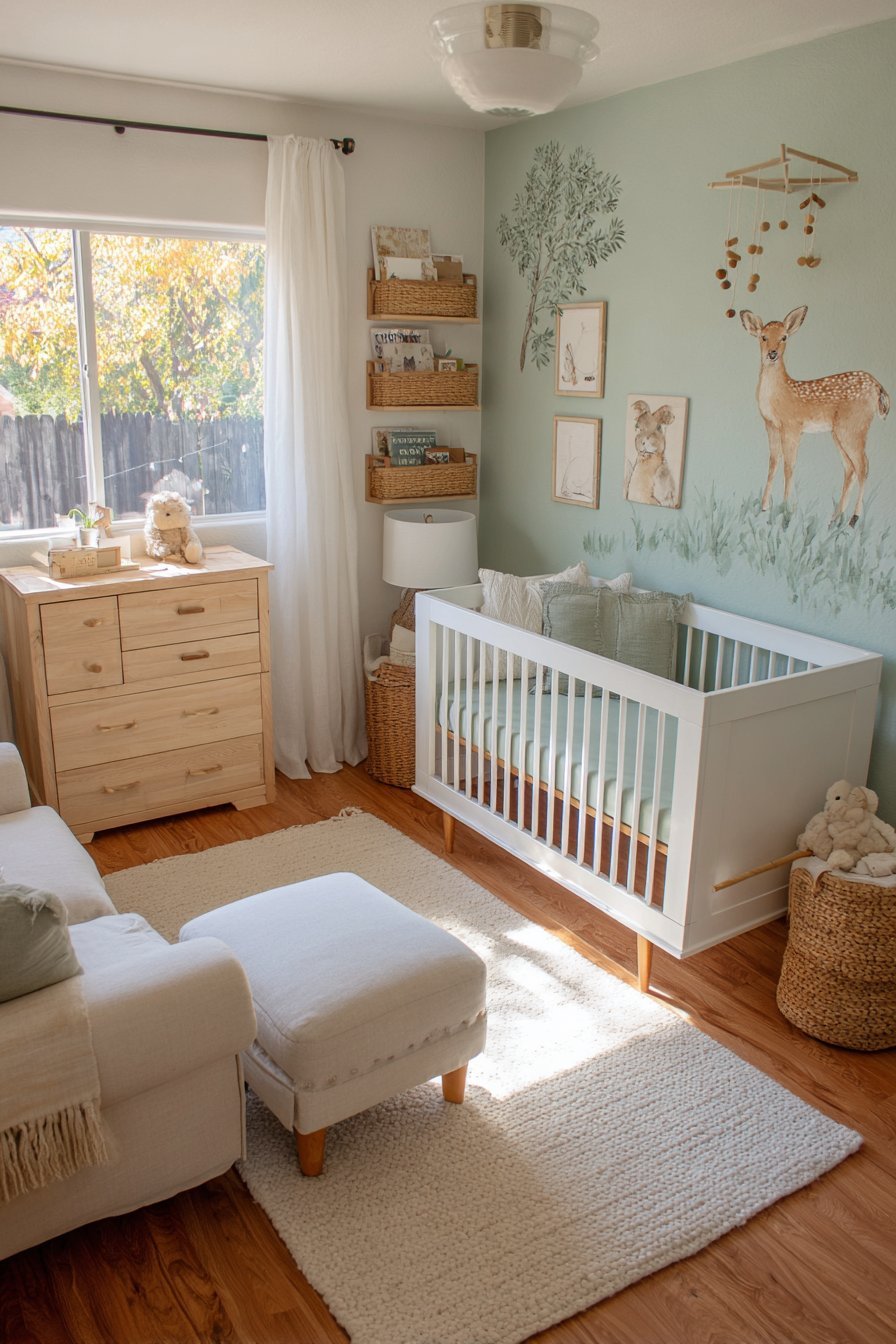 Light green nursery