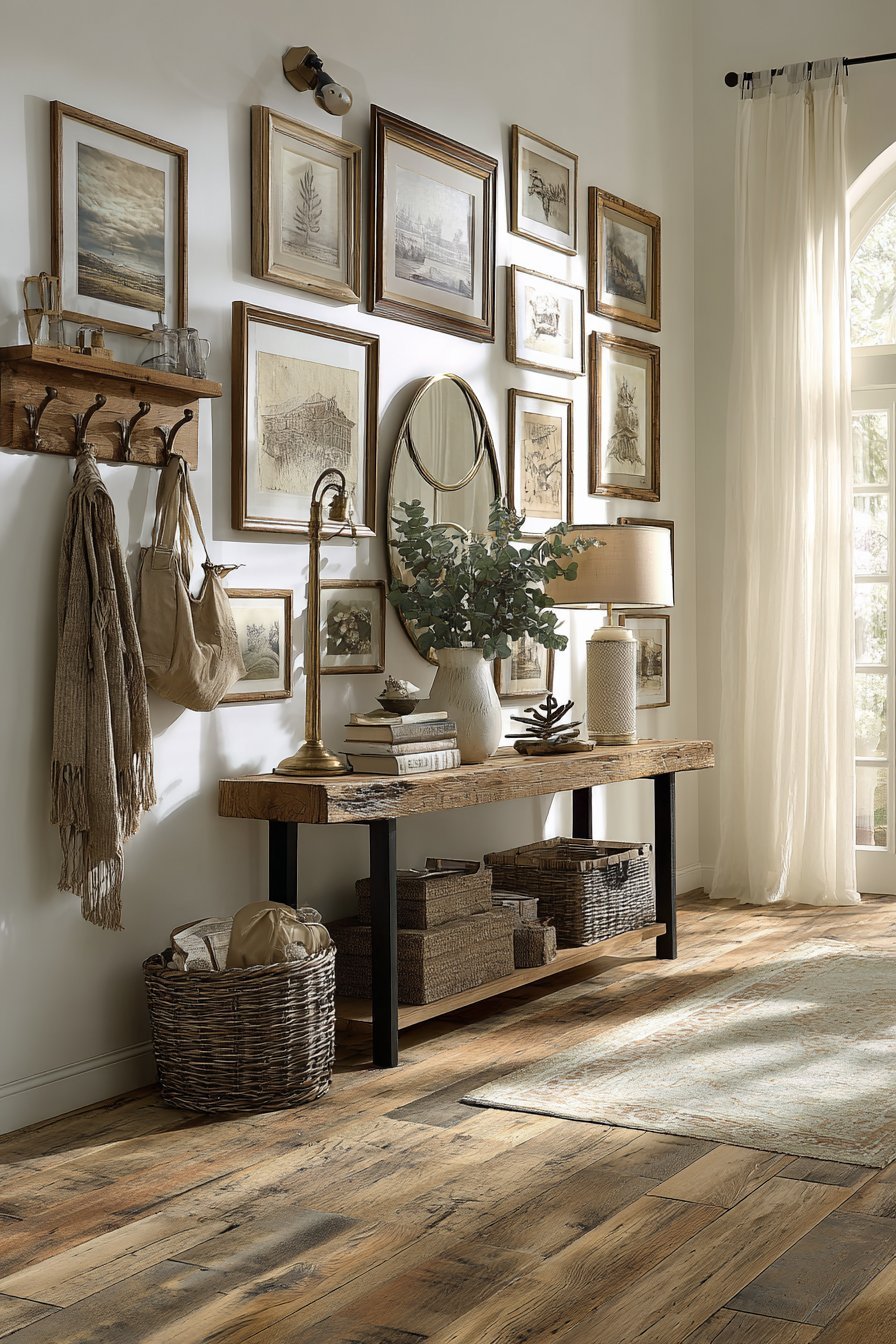 Hall wall decor ideas