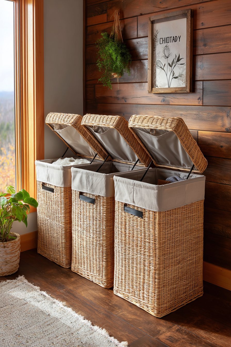 Laundry Hamper Systems Simplify Clothes Management