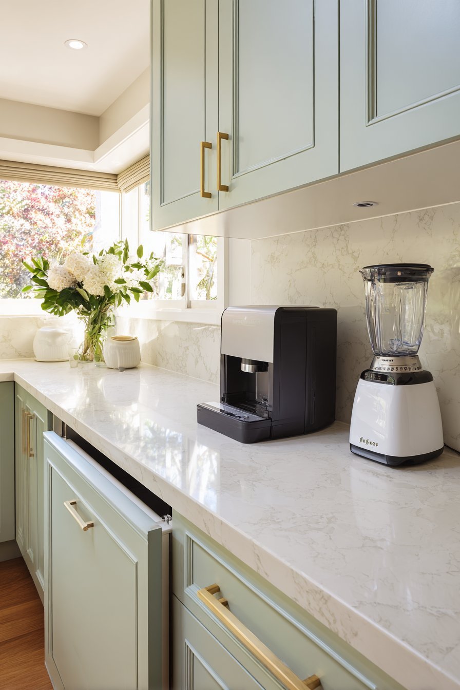 Embrace Hidden Appliance Storage