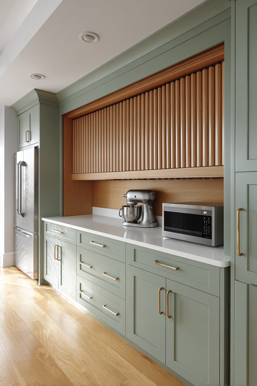 Embrace Hidden Appliance Storage