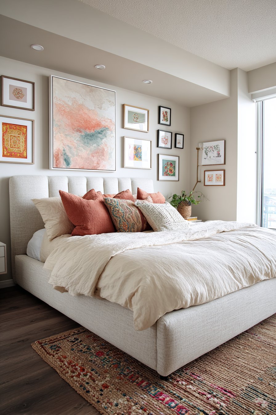 Colorful Artwork and Wall Decor