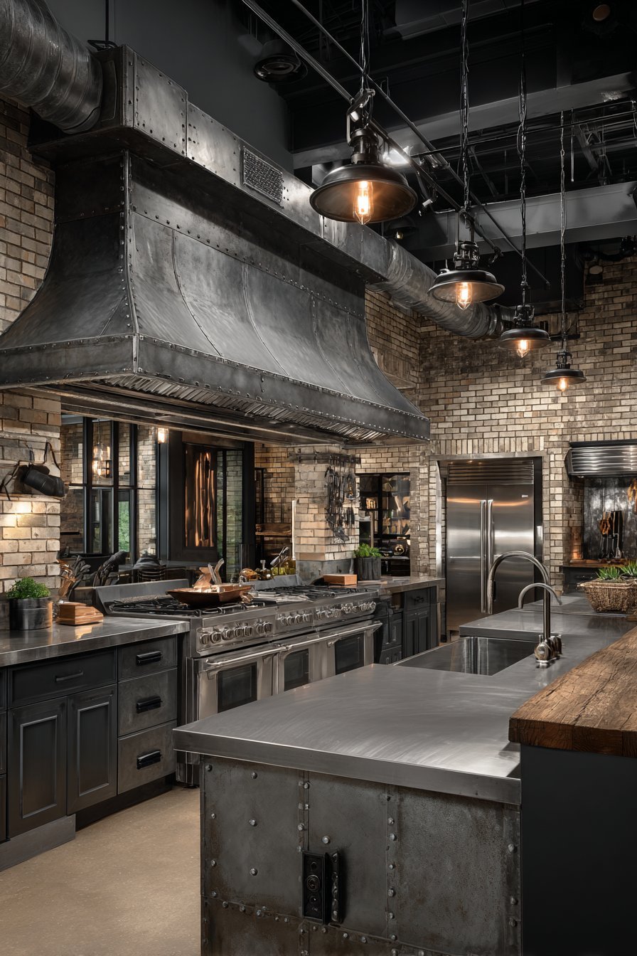 Stainless Steel Appliances and Fixtures