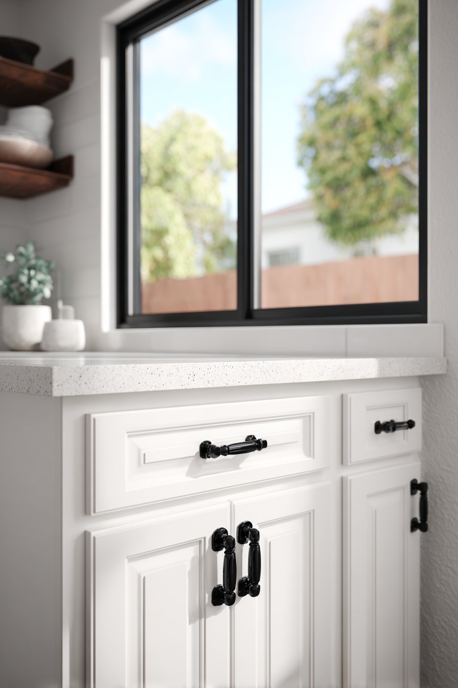 Update Cabinet Hardware and Paint