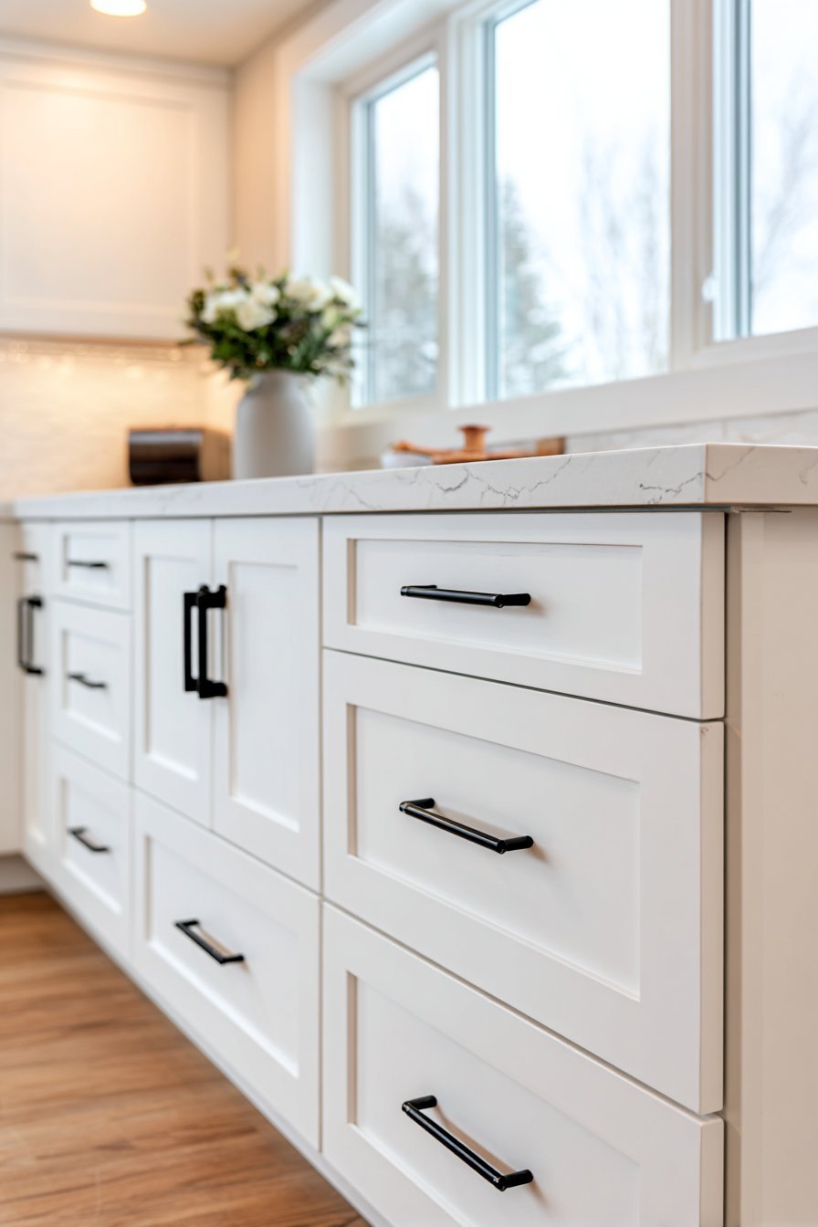 Update Cabinet Hardware and Paint