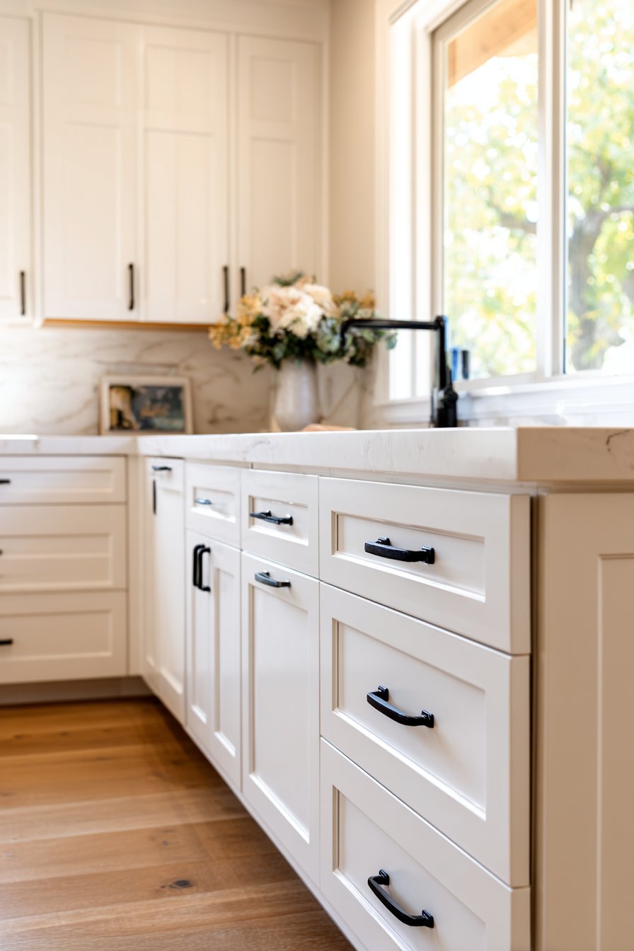 Update Cabinet Hardware and Paint