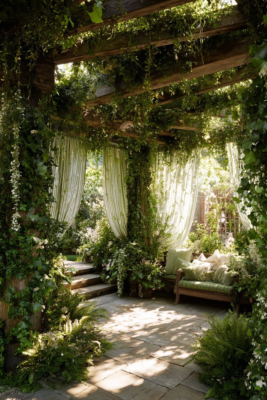 Build a Pergola or Overhead Structure