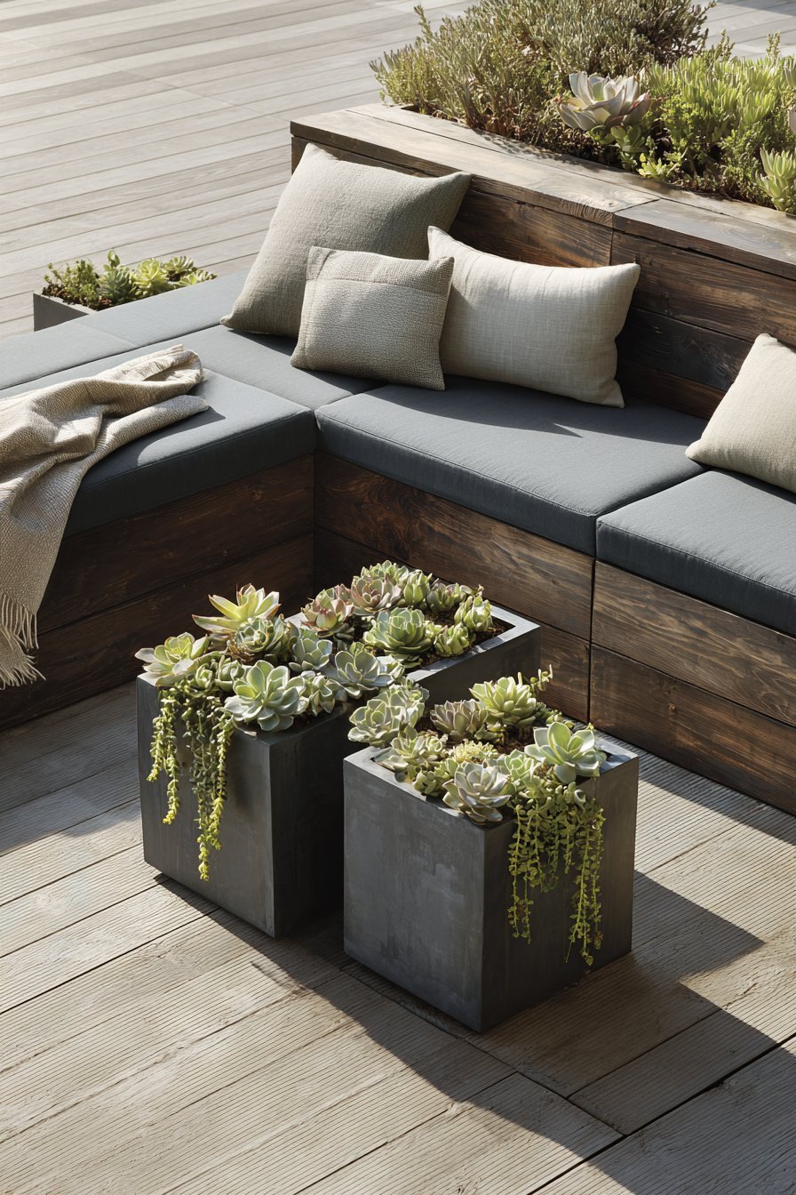 Build Custom Seating with Cinder Blocks and Cushions