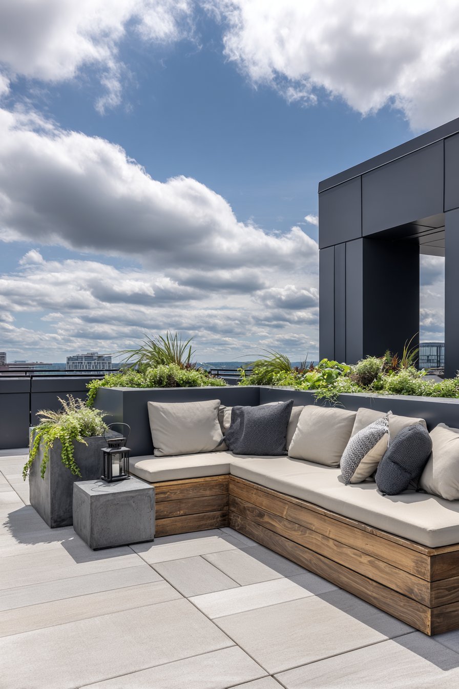 Build Custom Seating with Cinder Blocks and Cushions