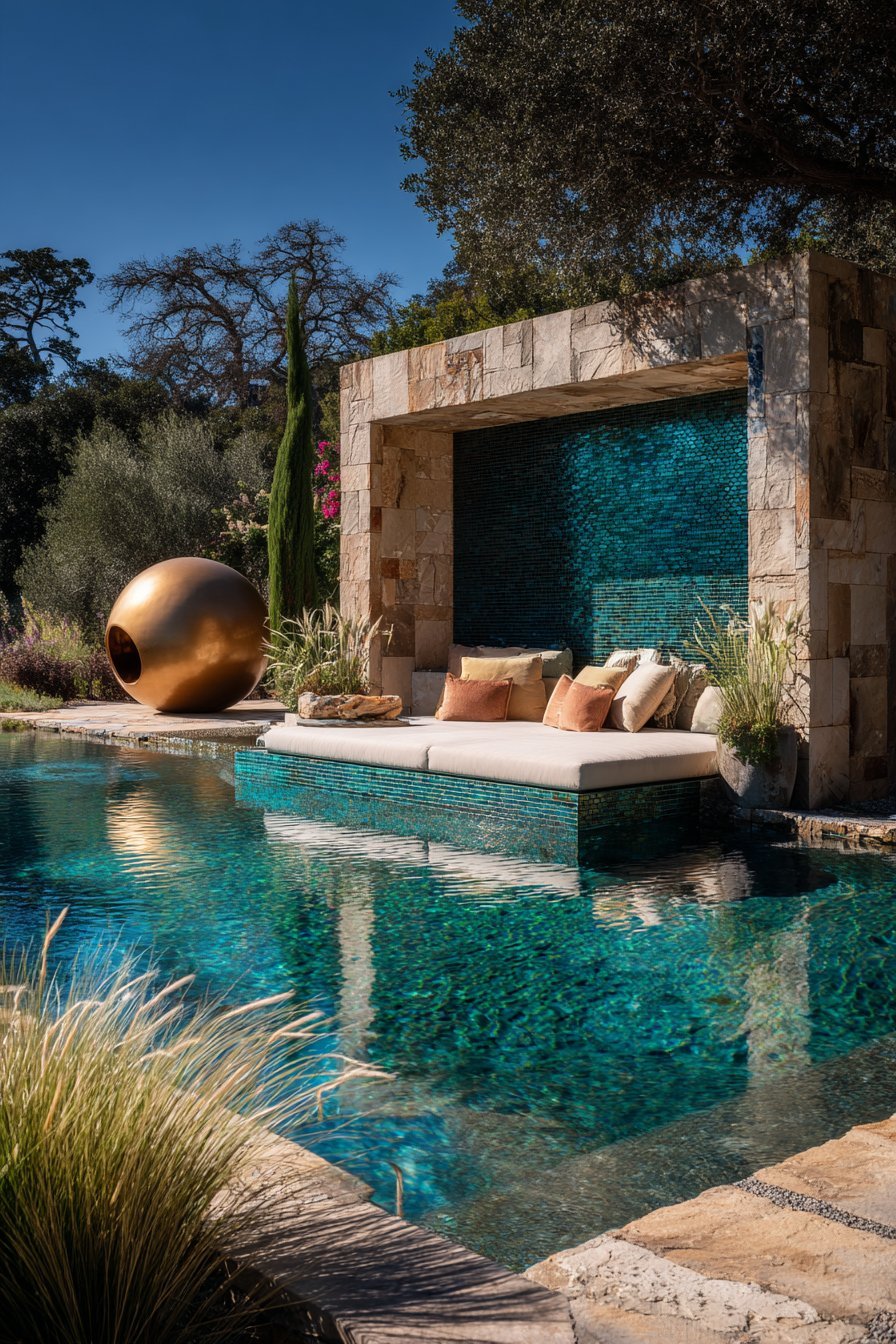 A Custom Mosaic Wall or Outdoor Art Installation