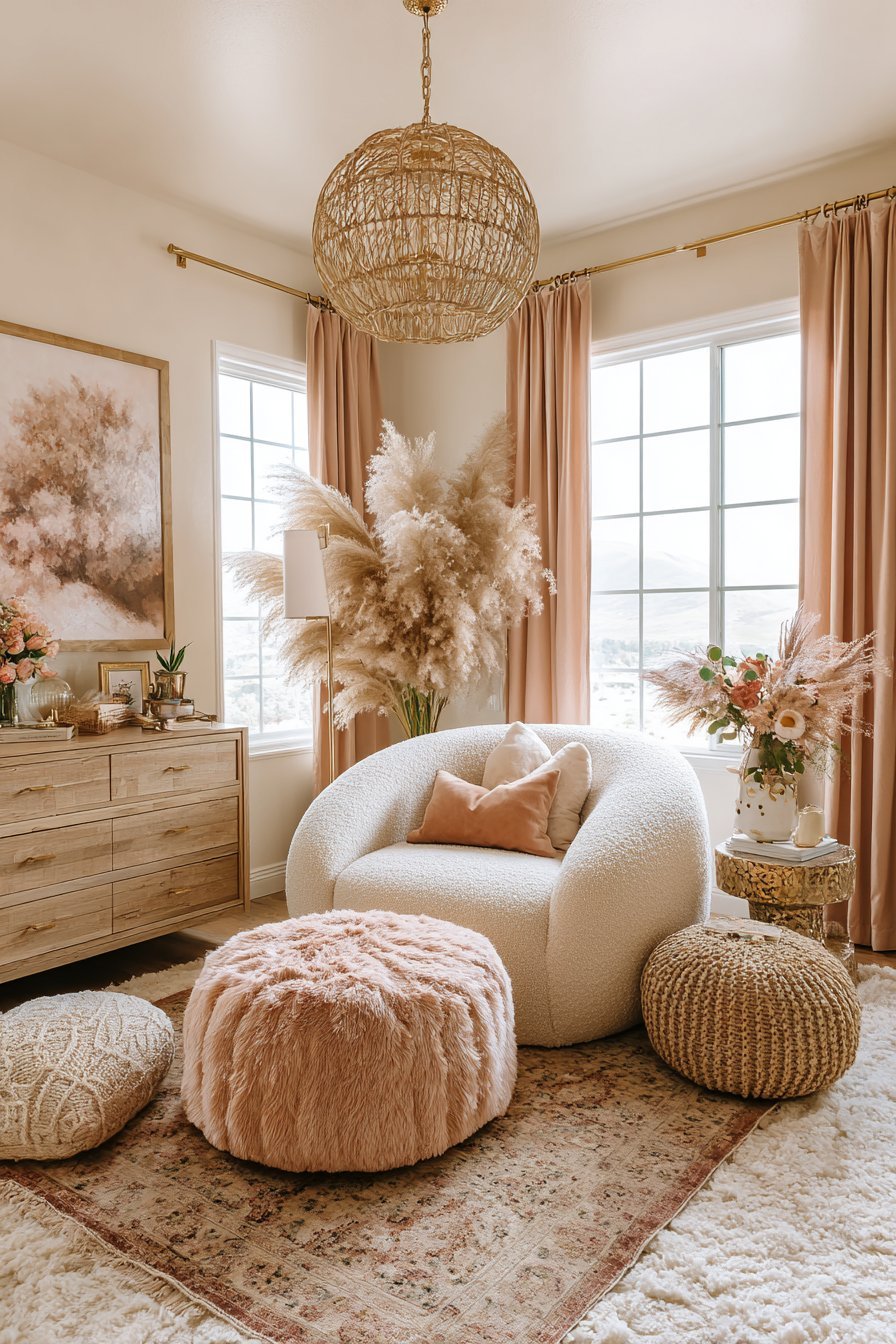 Neglecting the Impact of Artificial Lighting on Blush Pink