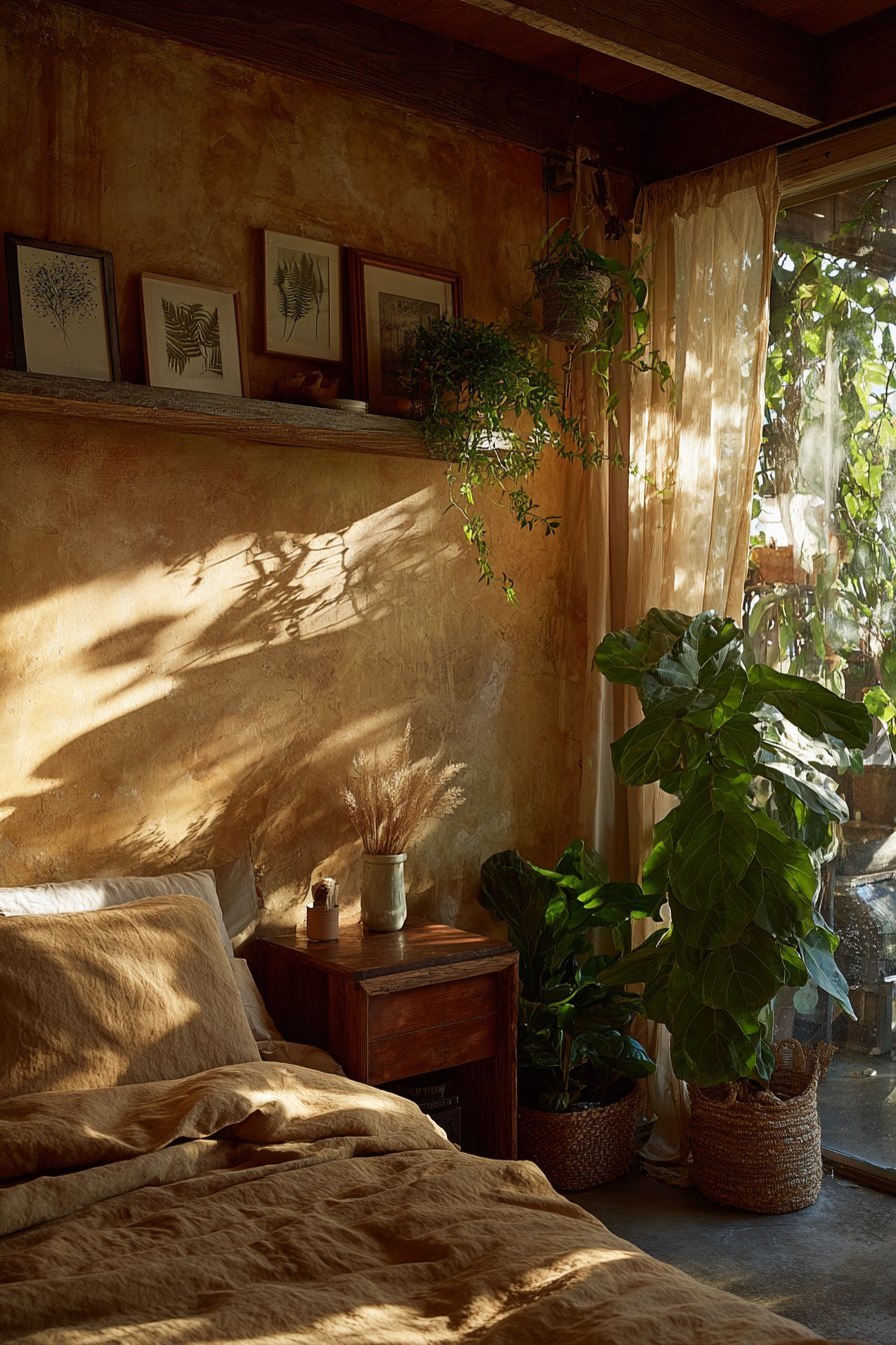 Integrate Living Plants and Botanical Elements