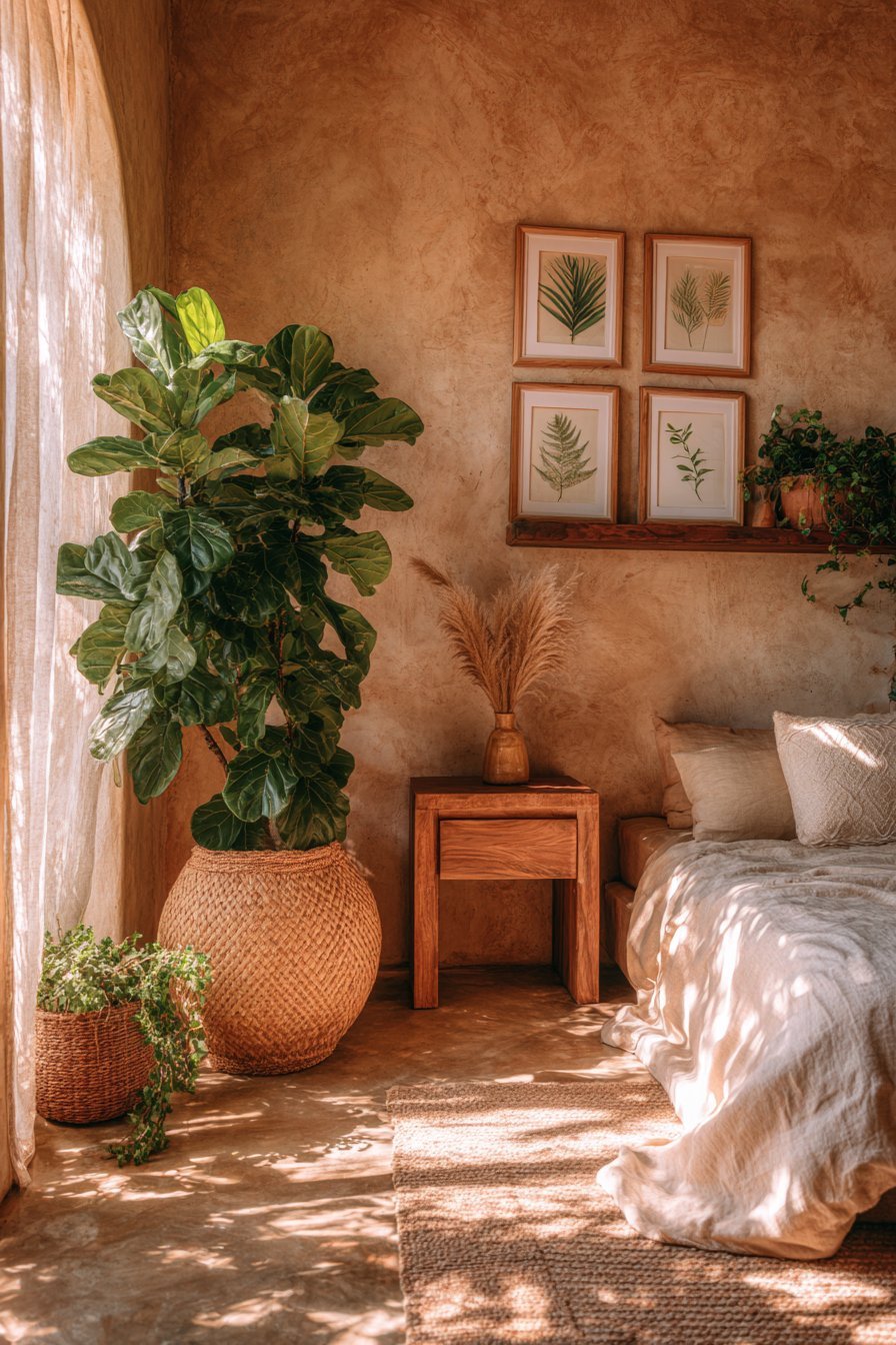 Integrate Living Plants and Botanical Elements