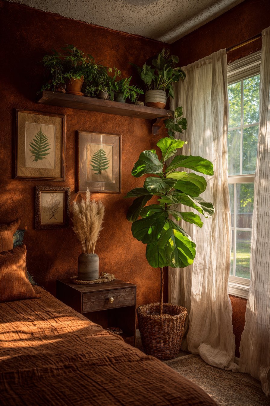 Integrate Living Plants and Botanical Elements