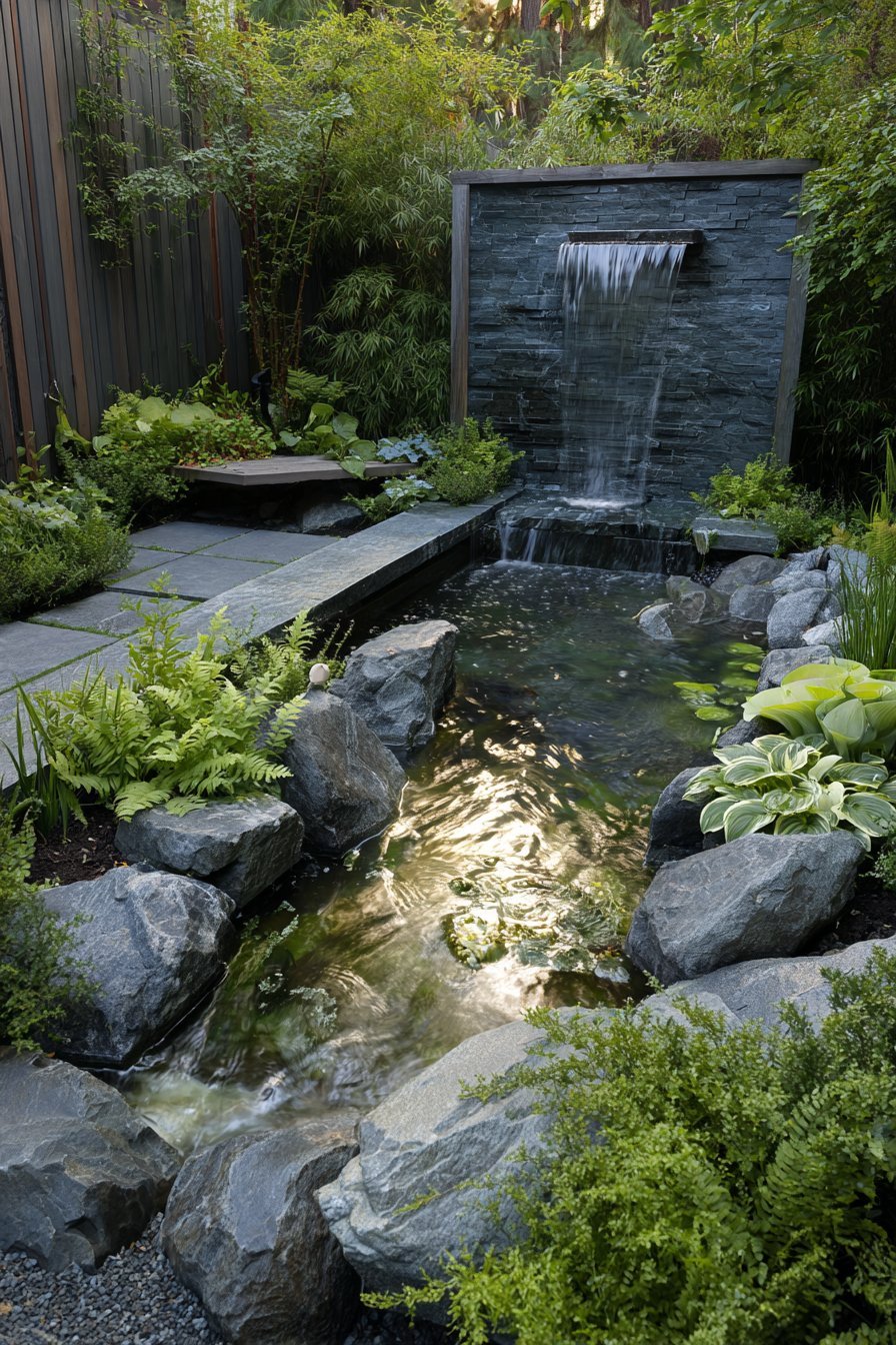 Incorporate Water Features for Soothing Ambiance