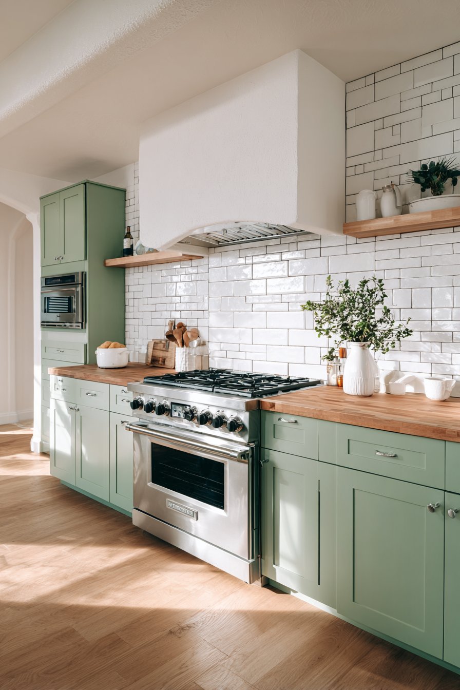 Install a Tile or Painted Backsplash