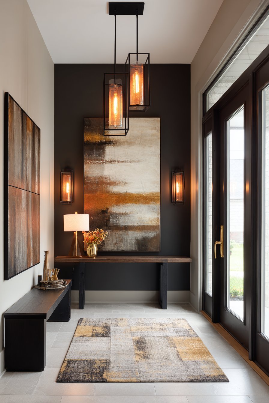 Neglecting Lighting on or Near the Entry Wall