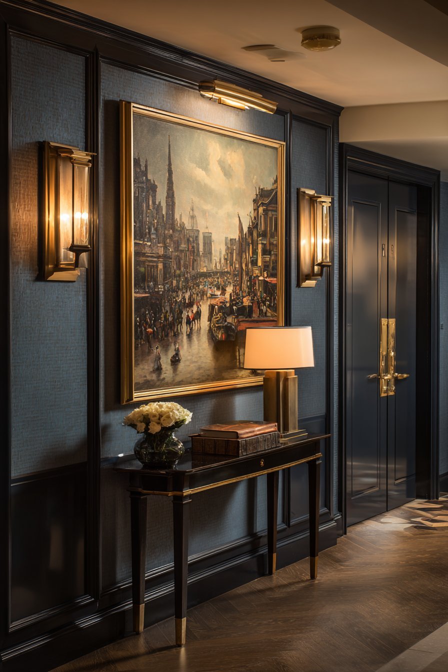 Neglecting Lighting on or Near the Entry Wall