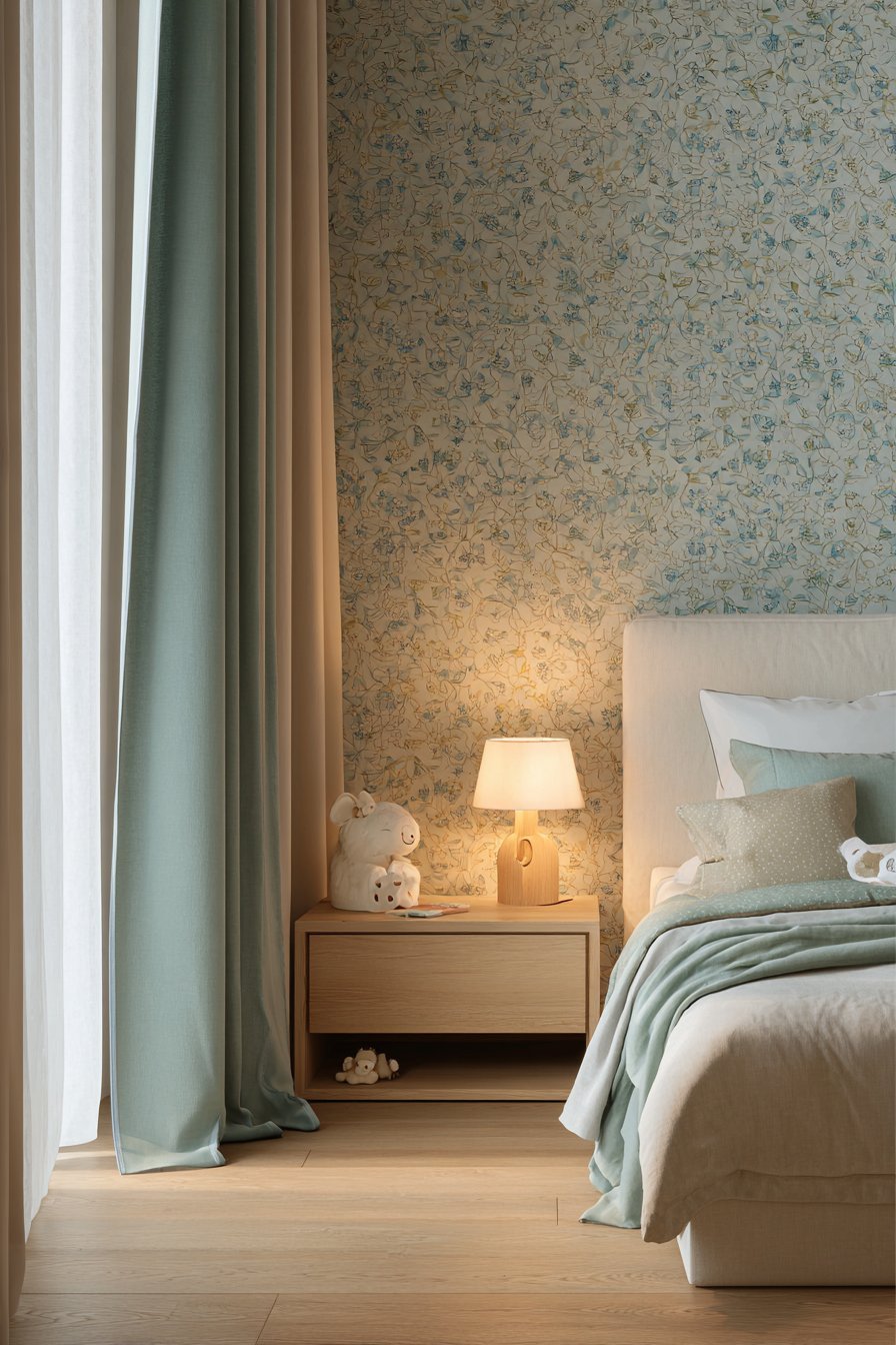 Smart Wallpaper with Embedded Technology