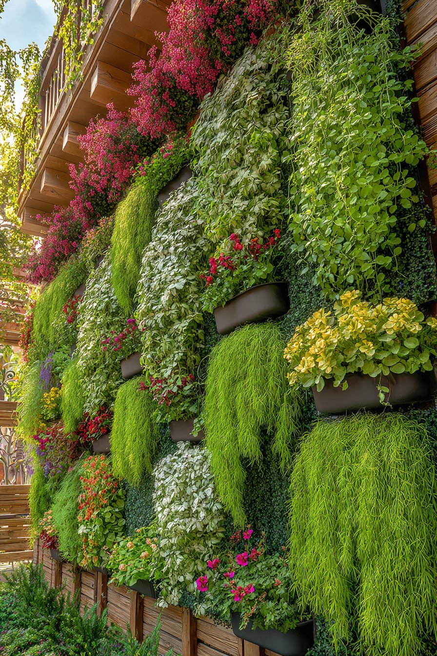 Establish a Vertical Garden Wall