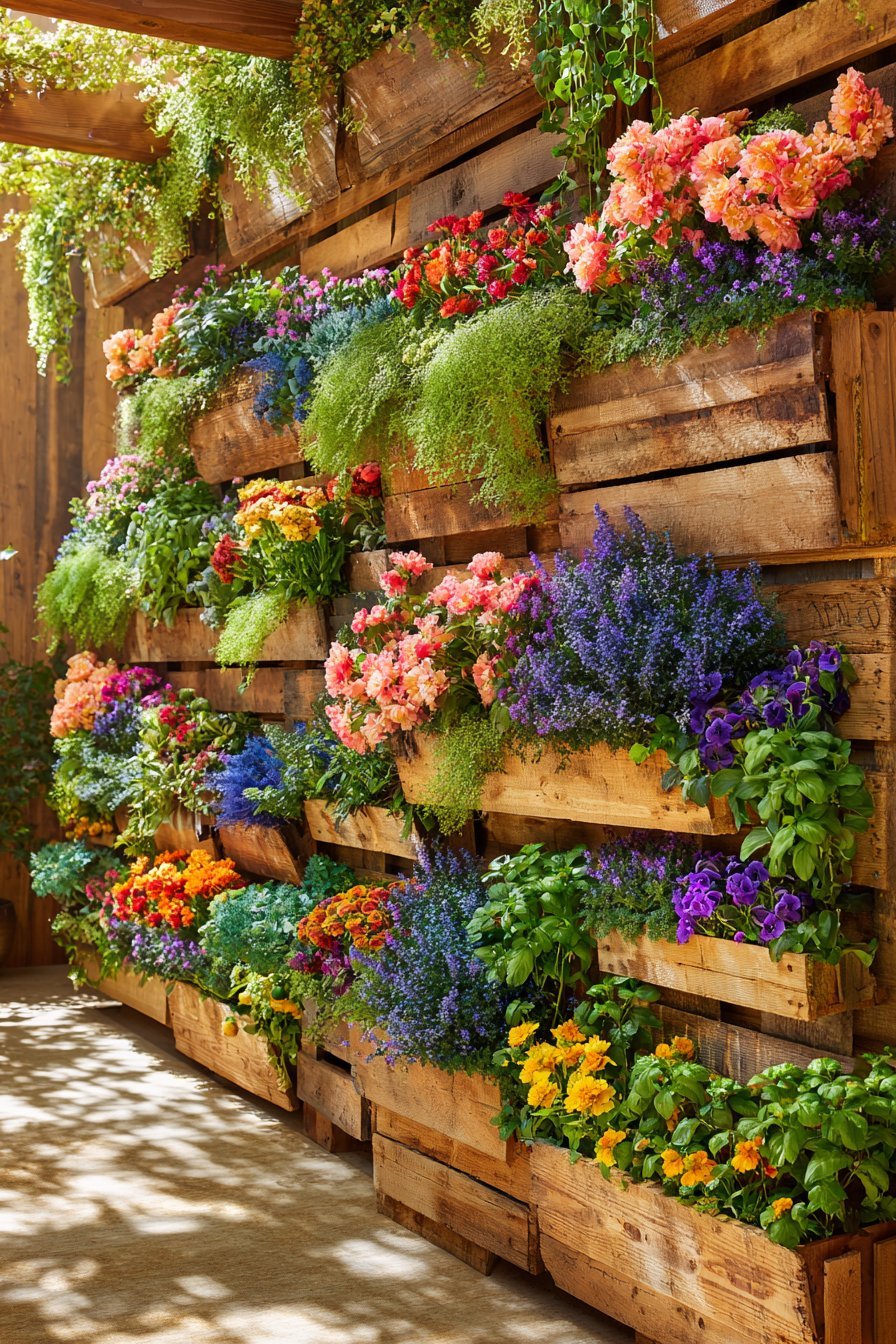Establish a Vertical Garden Wall