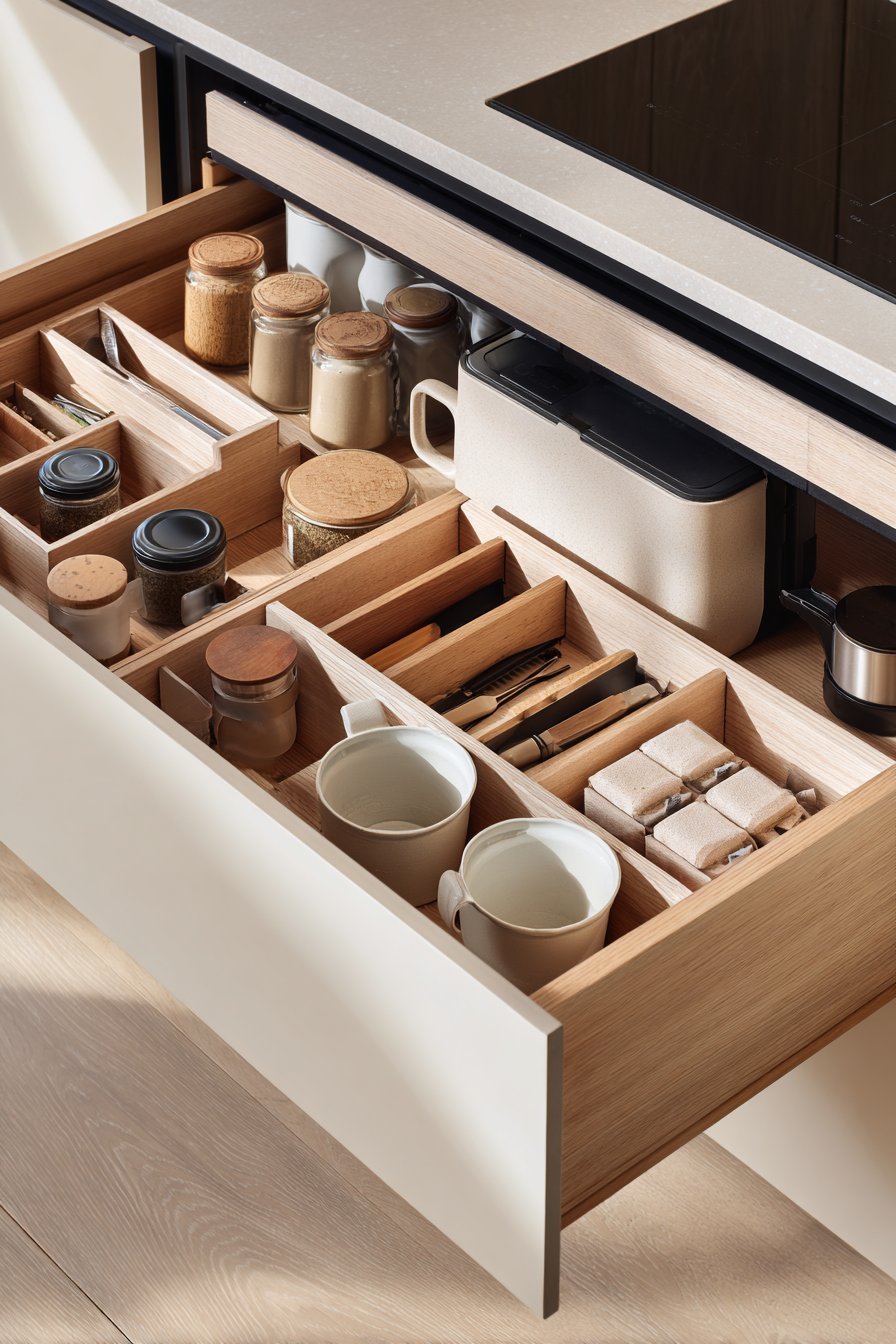 Design for Seamless Organization and Hidden Storage