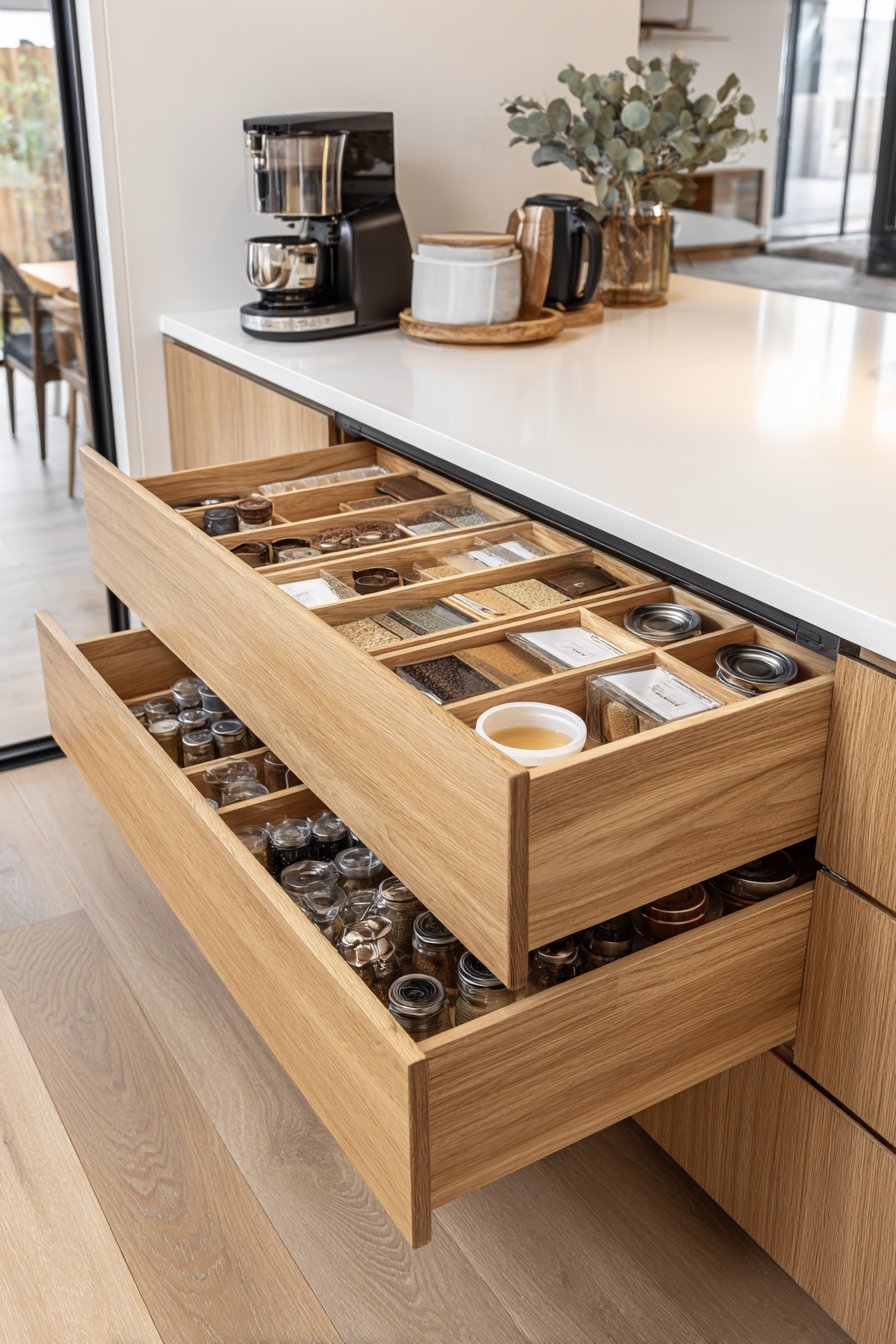 Design for Seamless Organization and Hidden Storage