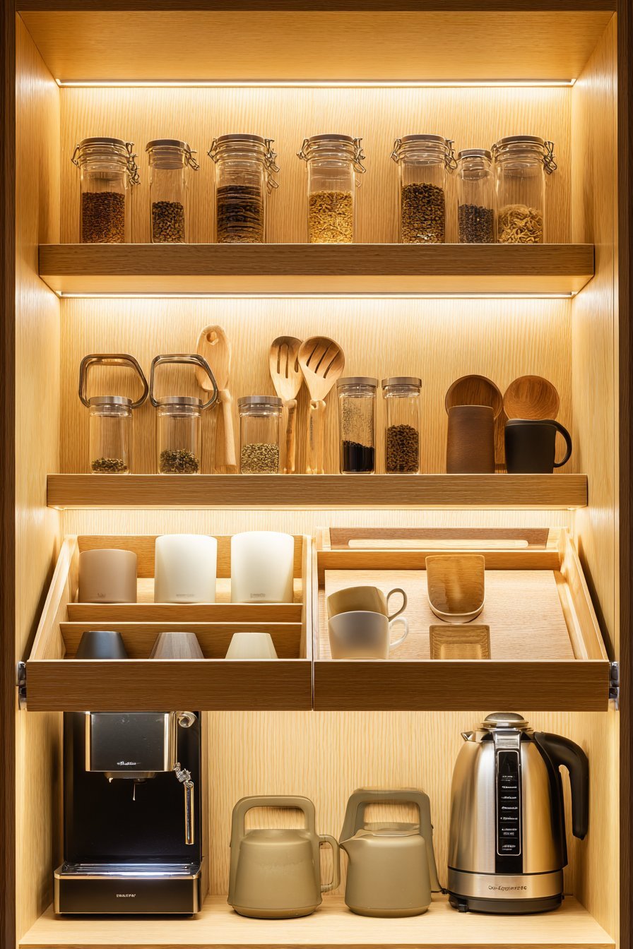 Design for Seamless Organization and Hidden Storage