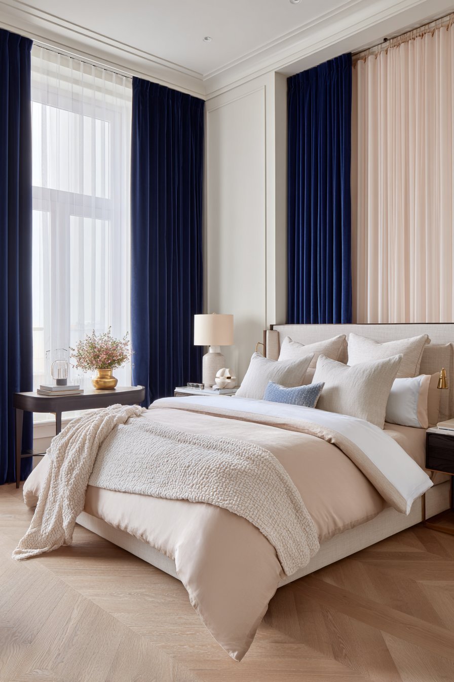 Colorful Window Treatments and Drapery