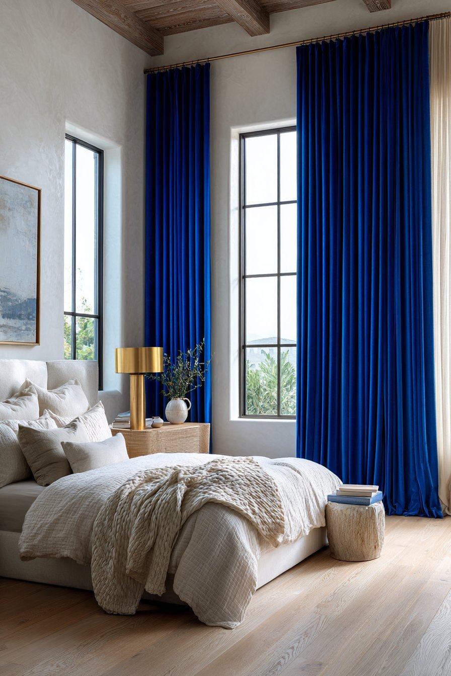 Colorful Window Treatments and Drapery