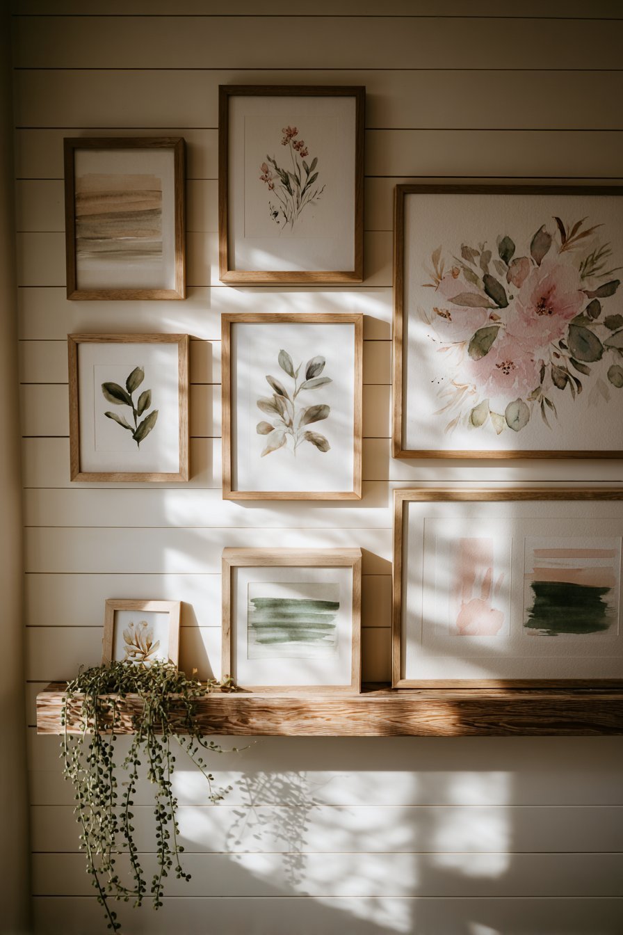 DIY Artwork and Personalized Wall Décor