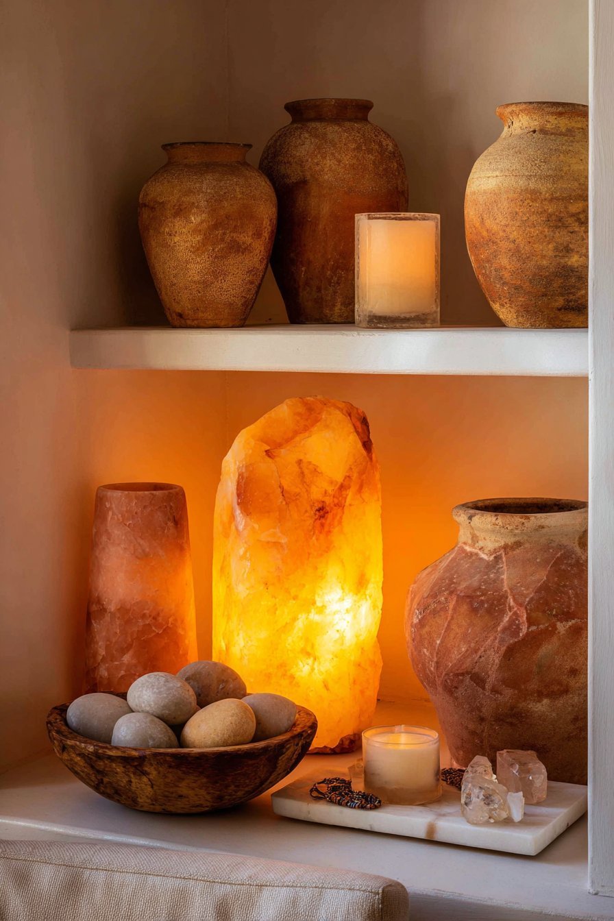 Incorporate Natural Stone and Ceramic Accents