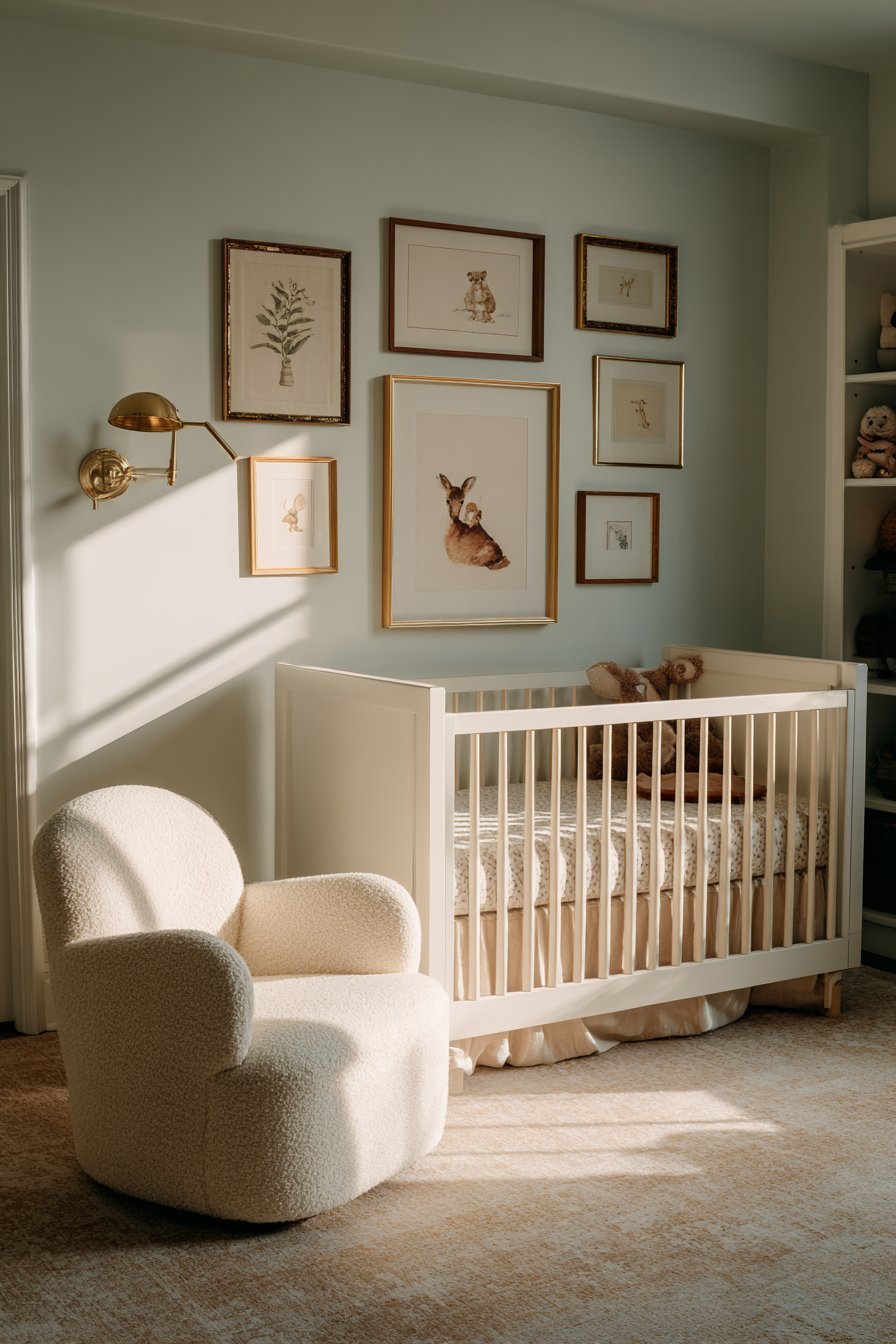 A Gallery Wall for Curated Personality and Warmth