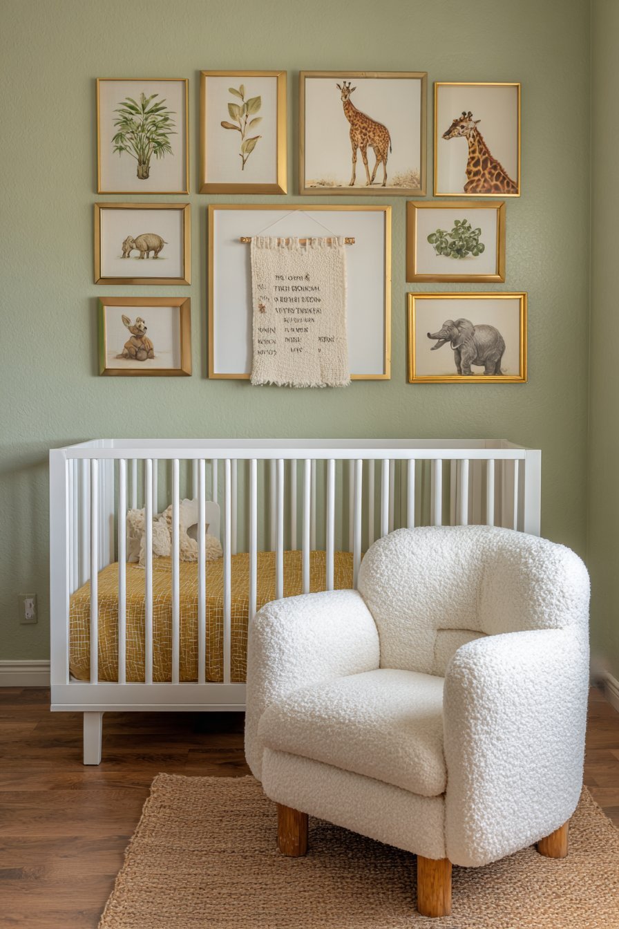 A Gallery Wall for Curated Personality and Warmth