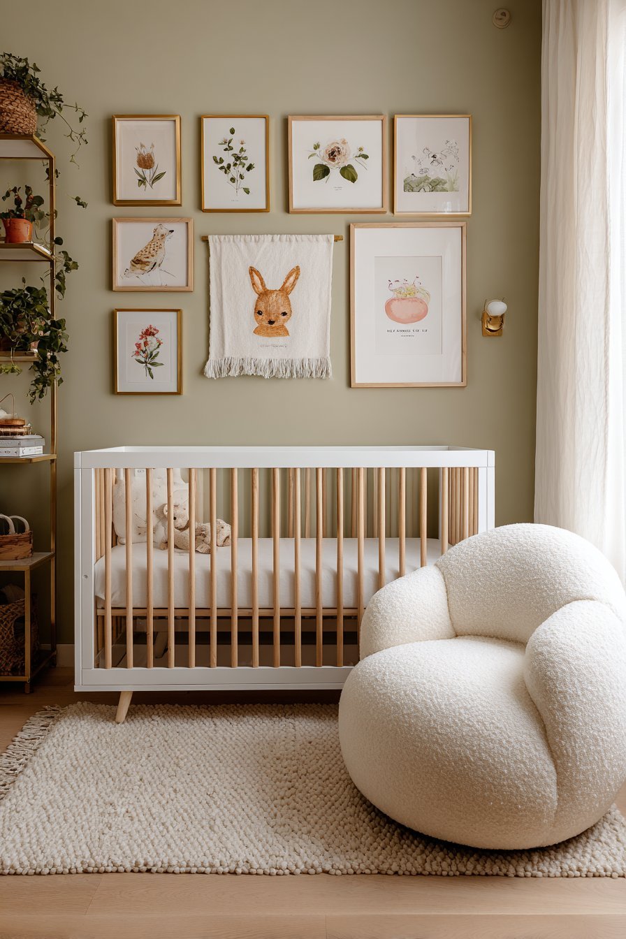 A Gallery Wall for Curated Personality and Warmth