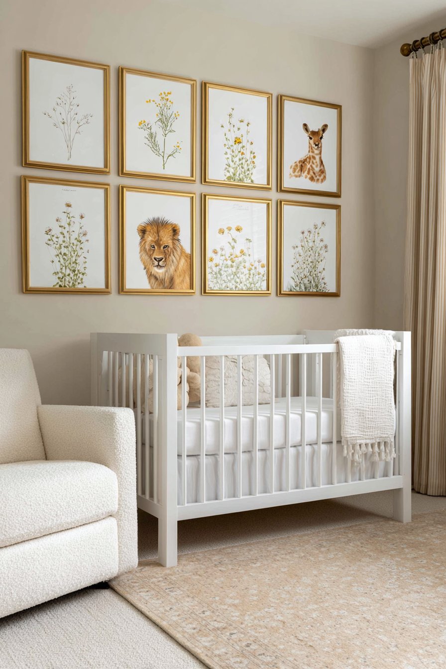 A Gallery Wall for Curated Personality and Warmth