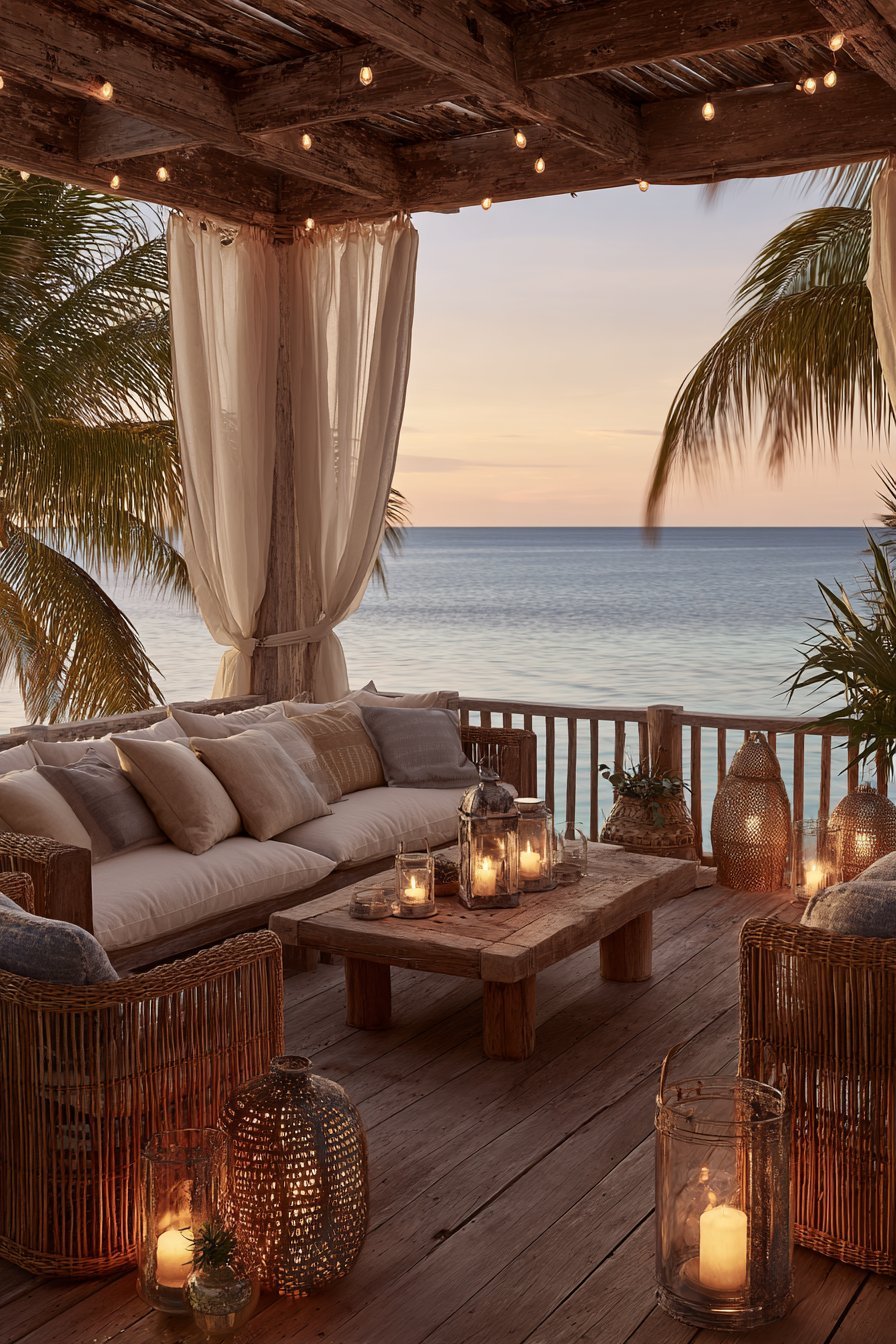 Create Privacy with Outdoor Curtains and Screens