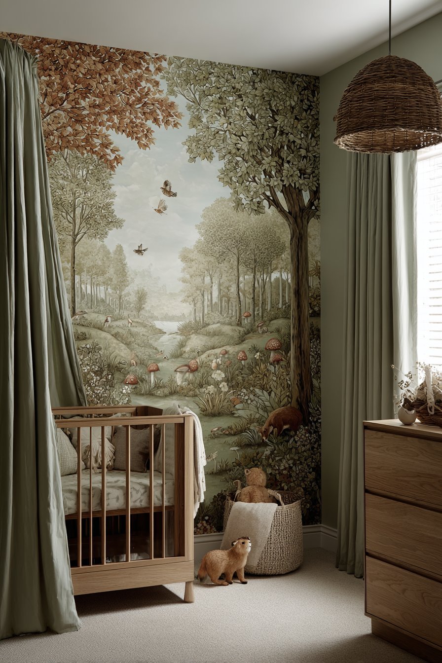 Maximalist Murals and Artistic Accent Walls