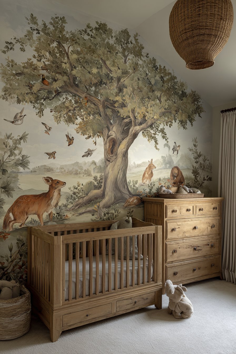 Maximalist Murals and Artistic Accent Walls