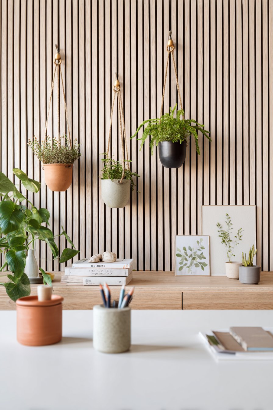 A Pegboard, Grid Panel, or Modular Wall System