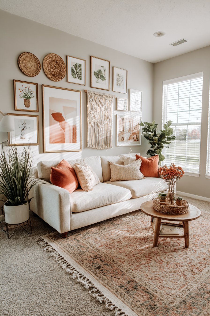 Gallery Walls Reimagined with Mixed Media