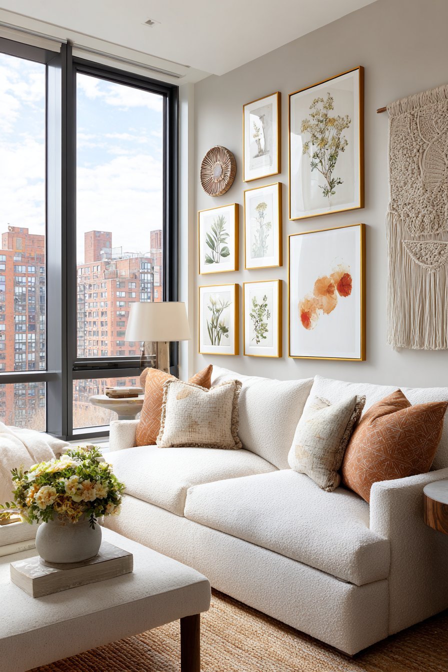 Gallery Walls Reimagined with Mixed Media