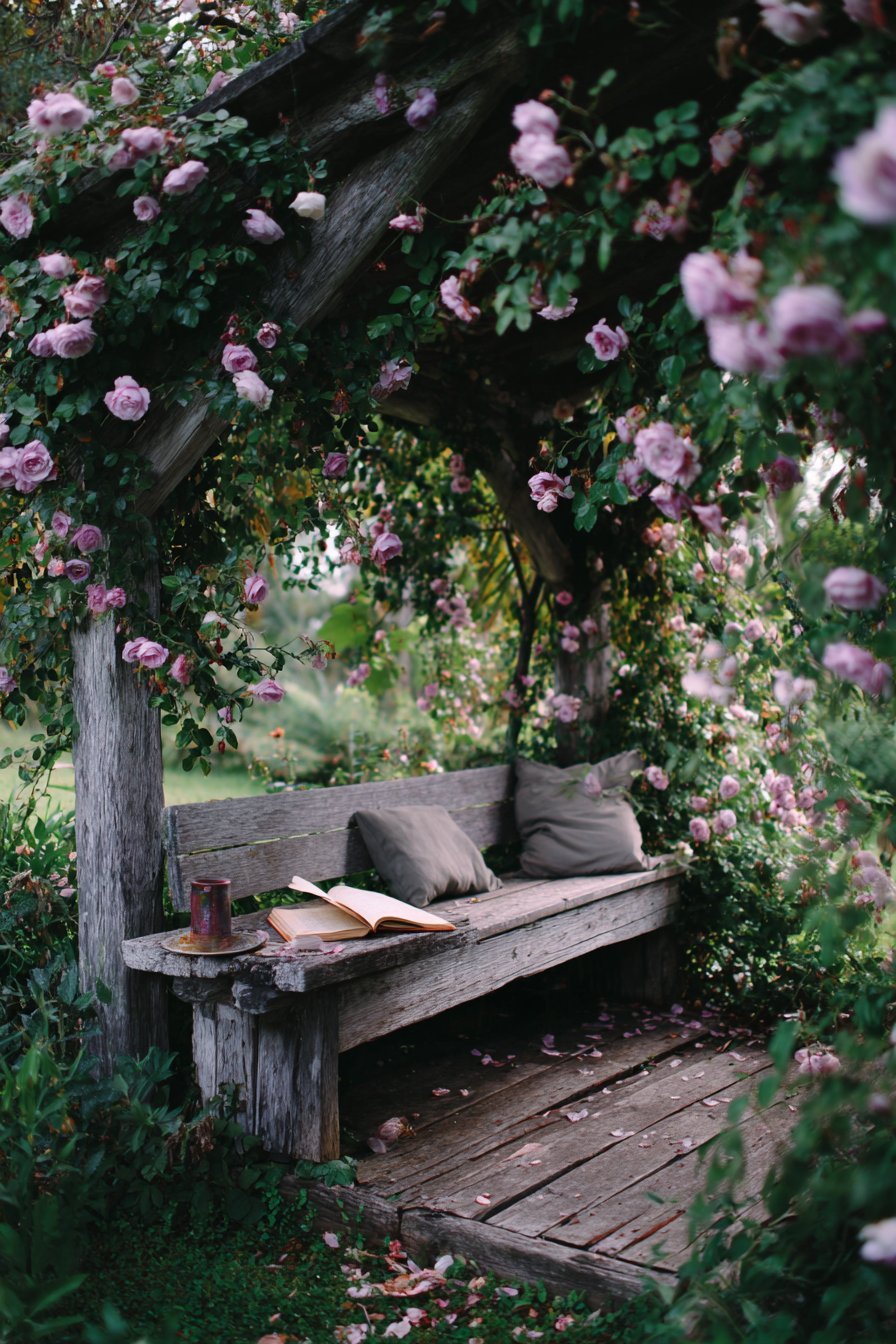 A Tucked-Away Garden Seat or Secret Nook
